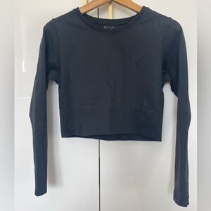 Aerie Classic Black Long Sleeve Top